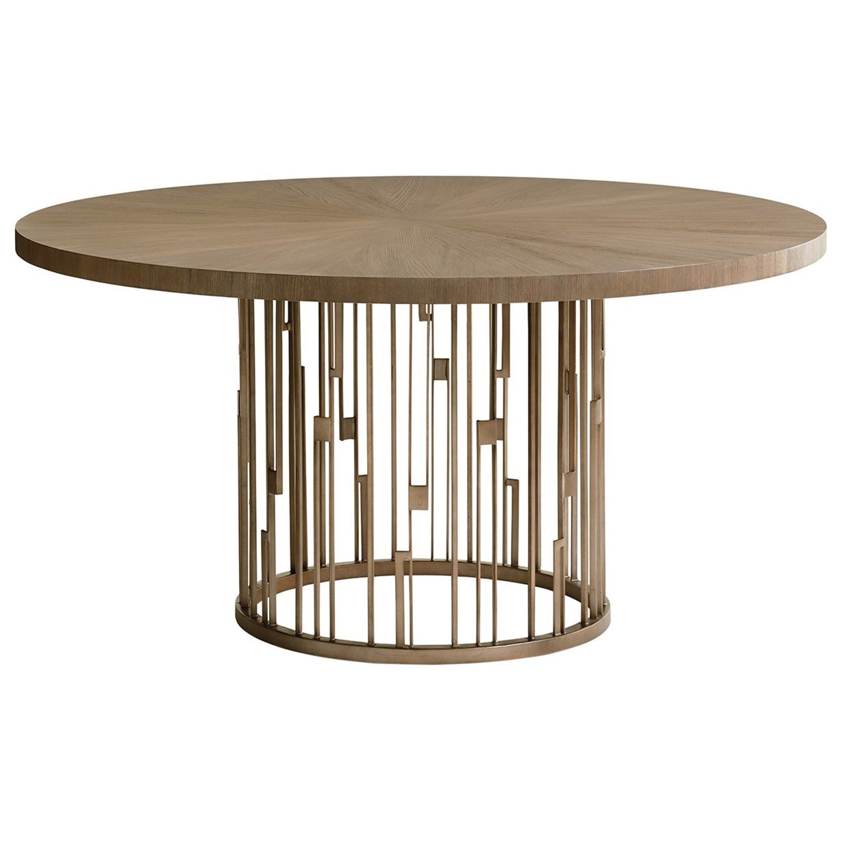 Lexington Shadow Play 725875C Rendezvous Round Dining Table with Wood